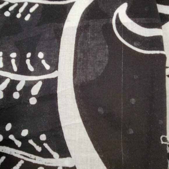 Womens Sarong Cotton Wrap Handpainted Batik Wrapskirt Beach Pareo Beachwear -NEW - Picture 6 of 8